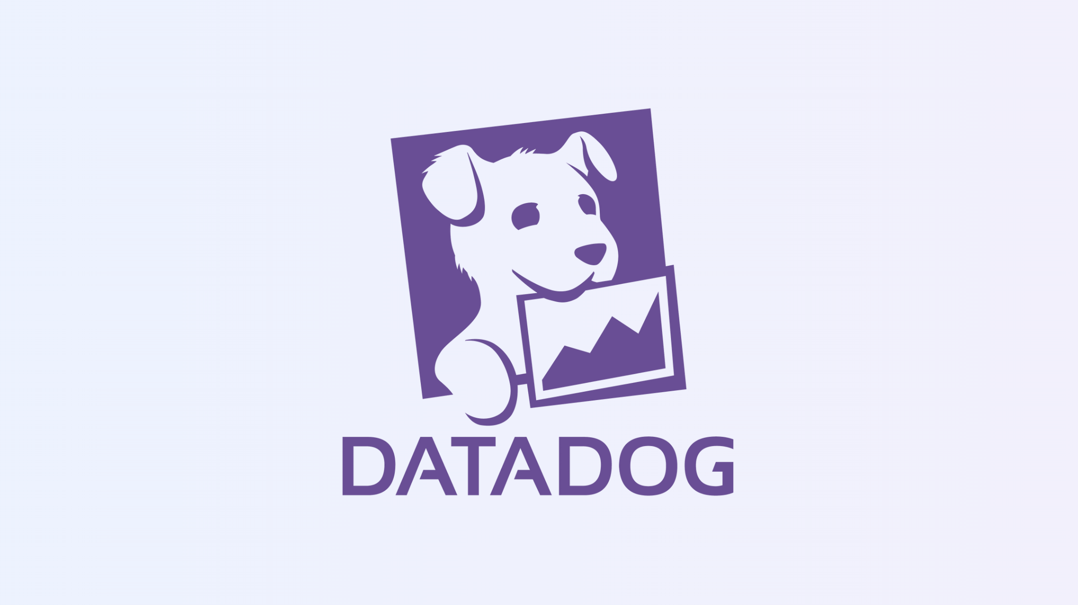 Datadog logo with background
