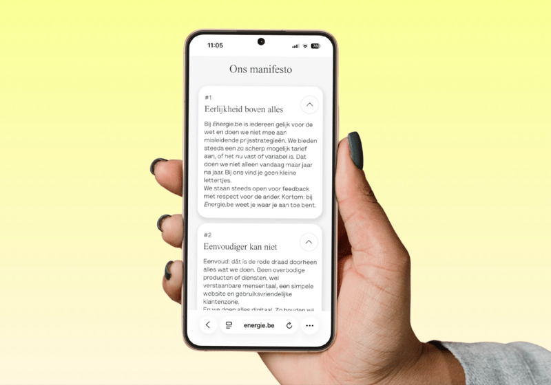 Energie.be app