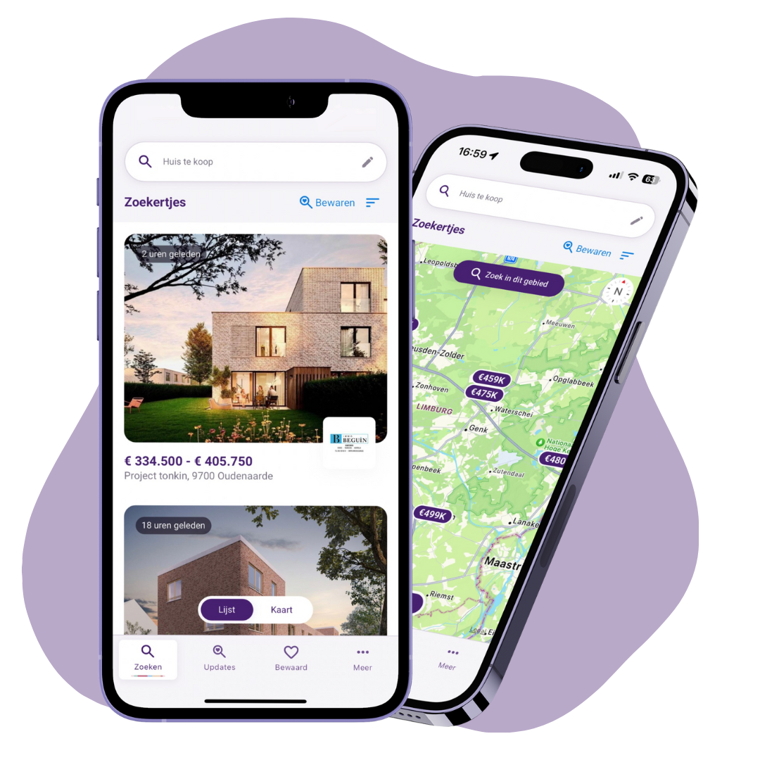 Immovlan mobiele app voorbeeld