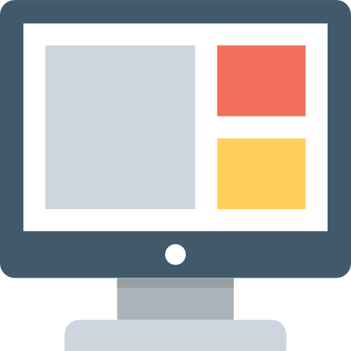 computer screen