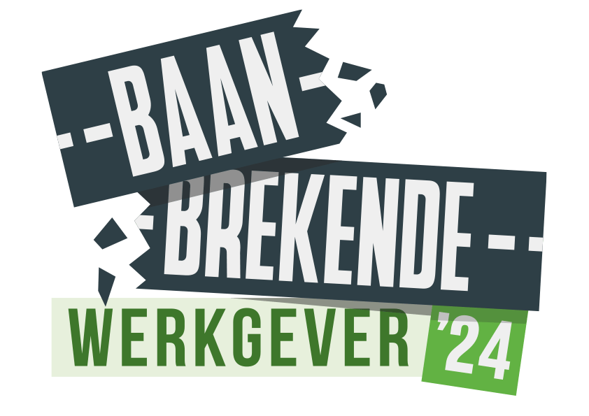 Baanbrekende werkgever label