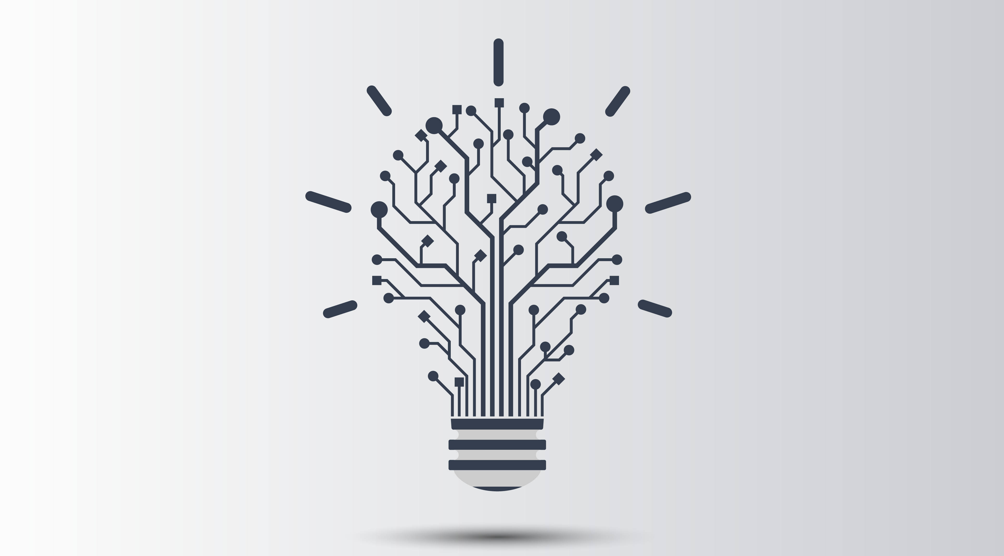 abstract lightbulb idea