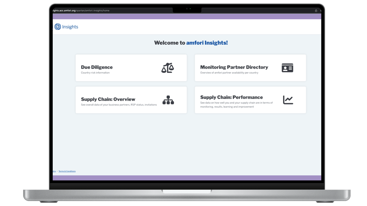 amfori data dashboard screenshot amfori data dashboard screenshot
