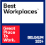 Logo voor best workplaces belgie 2024