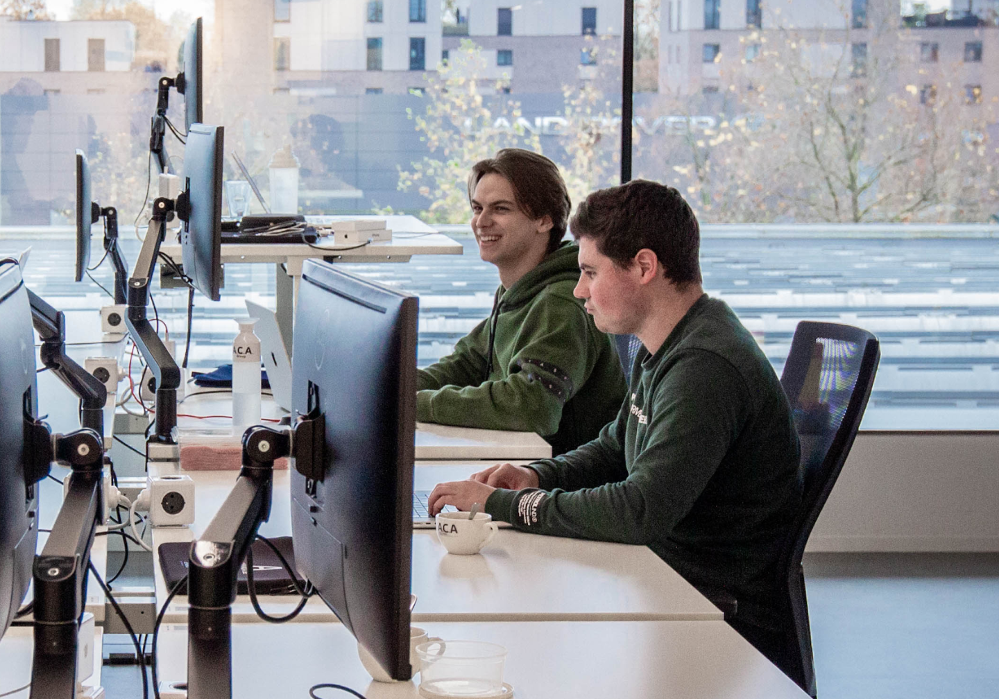 mobile team developing