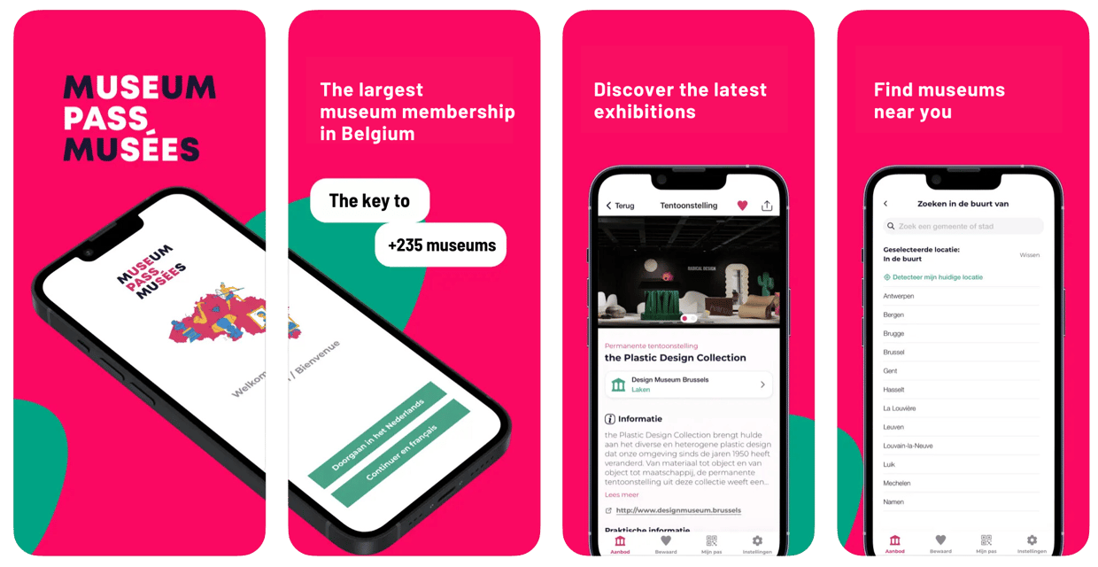 museumpas mobiele app ENG museumpas mobiele app ENG