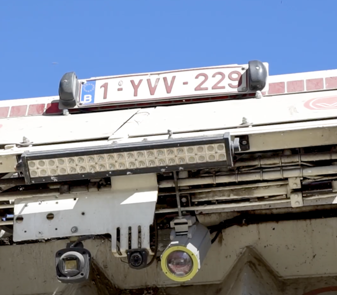 rematics - achterkant vuilniswagen camera