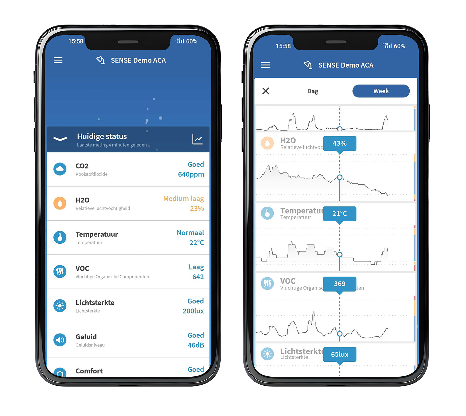 rensons apps op afstand - mobiel voorbeeld 2