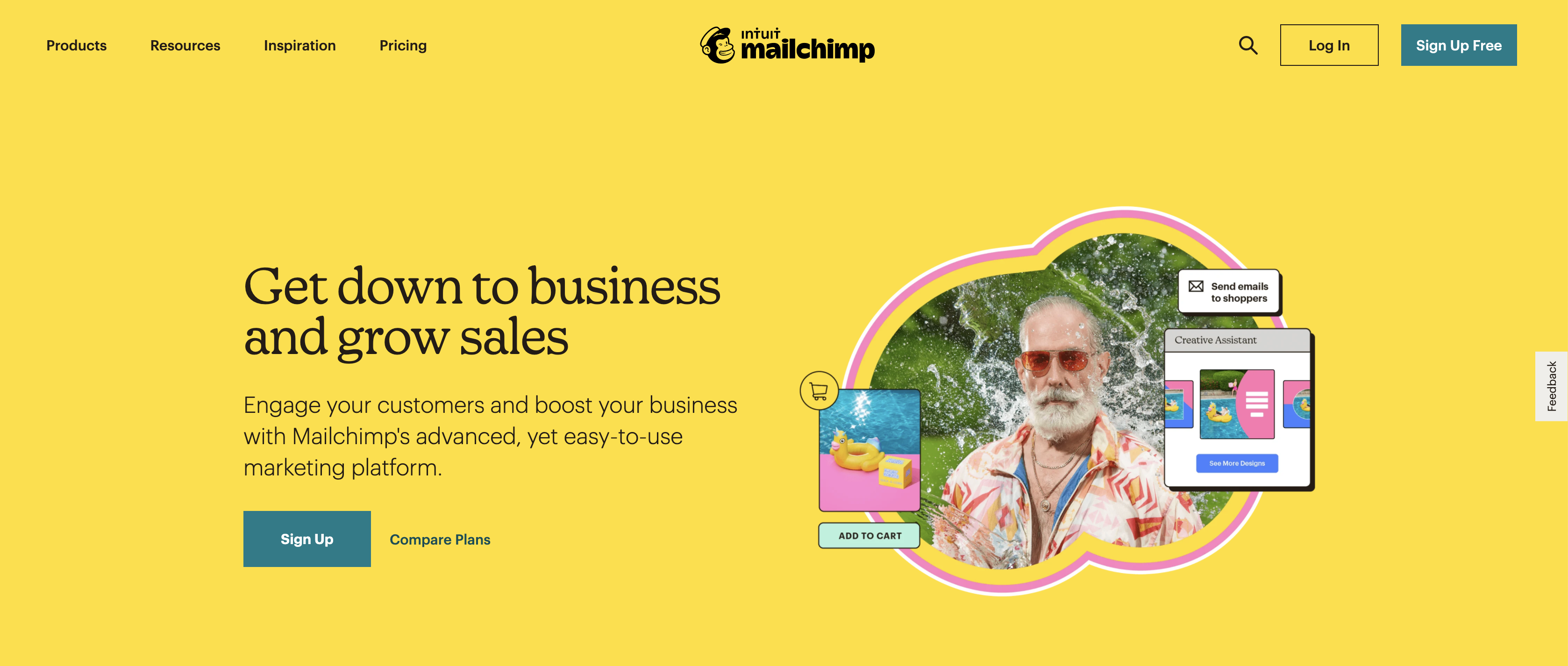 mailchimp home