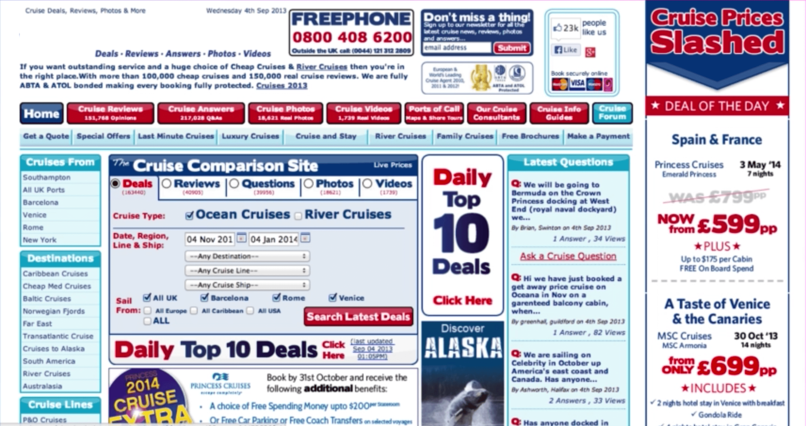 example home page chaos