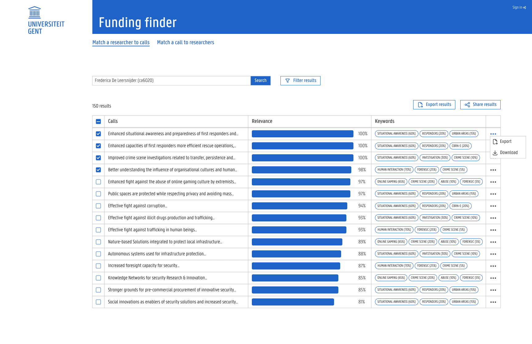 funding finder