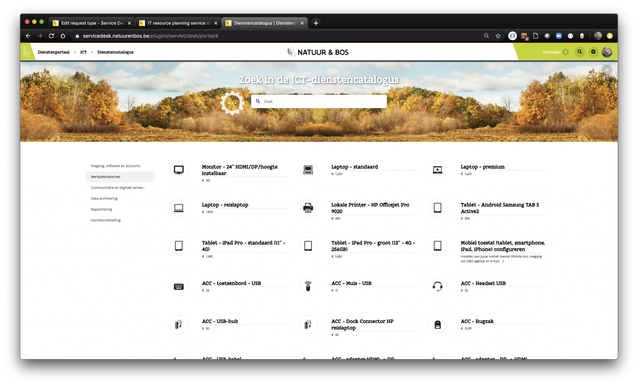 jira service desk at anb
